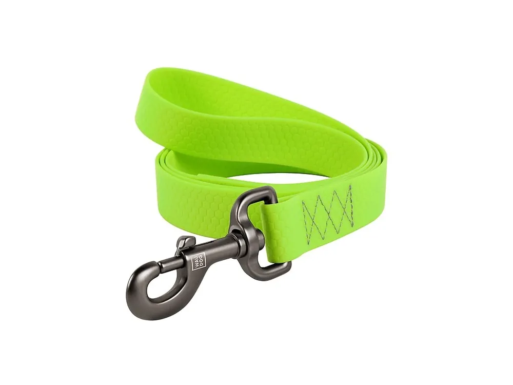 WAUDOG vodítko voděodolné Collartex limetkově zelené (122cm/2,5cm) Akce
