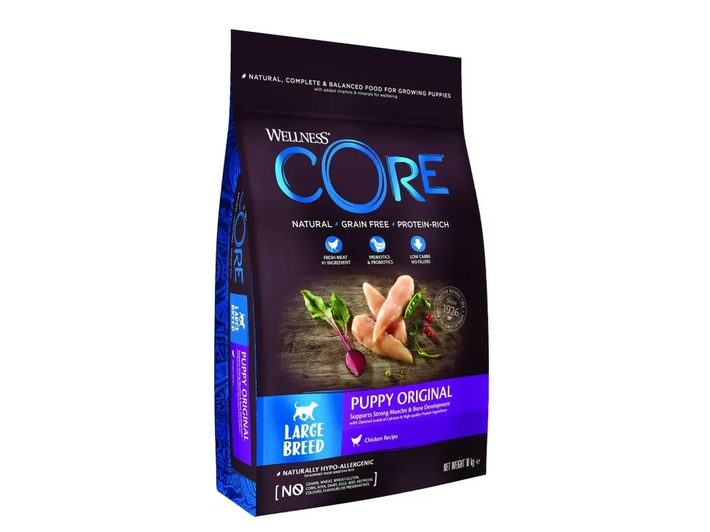 Levný Wellness Core Dog Original Puppy Large kuře 10kg