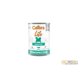 Calibra Dog Life konz.Sensitive Salmon with rice 400g Přímo Od Výrobce