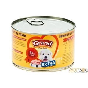 Speciální Cena GRAND konz. štěně Extra kuř.kousky 405g