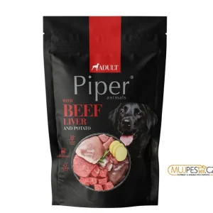Ověřený PIPER s hovezími játry a bramborami, kapsicka pro