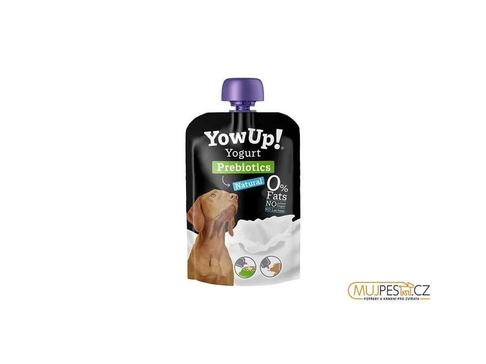Autentický YOWUP! jogurtová kapsička PREBIOTICS pro psy, 115 g