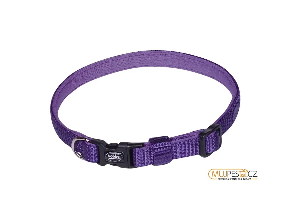 Aktuální Nobby CLASSIC PRENO Mini obojek neoprenový fialová XXS-XS 13-20cm