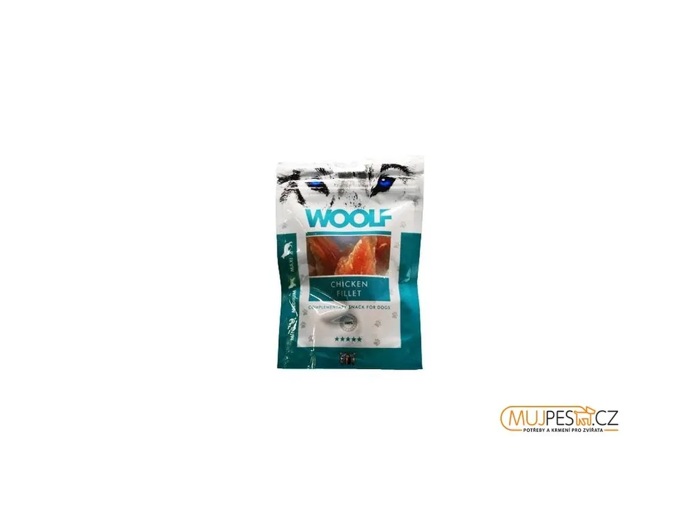 Cenová Bomba WOOLF pochoutka chicken fillet 100g