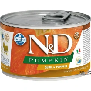 Super Cena N&D PUMPKIN Dog konz. Quail & Pumpkin Mini 140 g