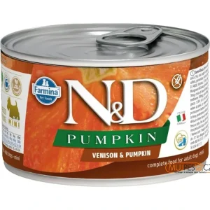 Pouze Dnes N&D PUMPKIN Dog konz. Venison & Pumpkin Mini 140 g