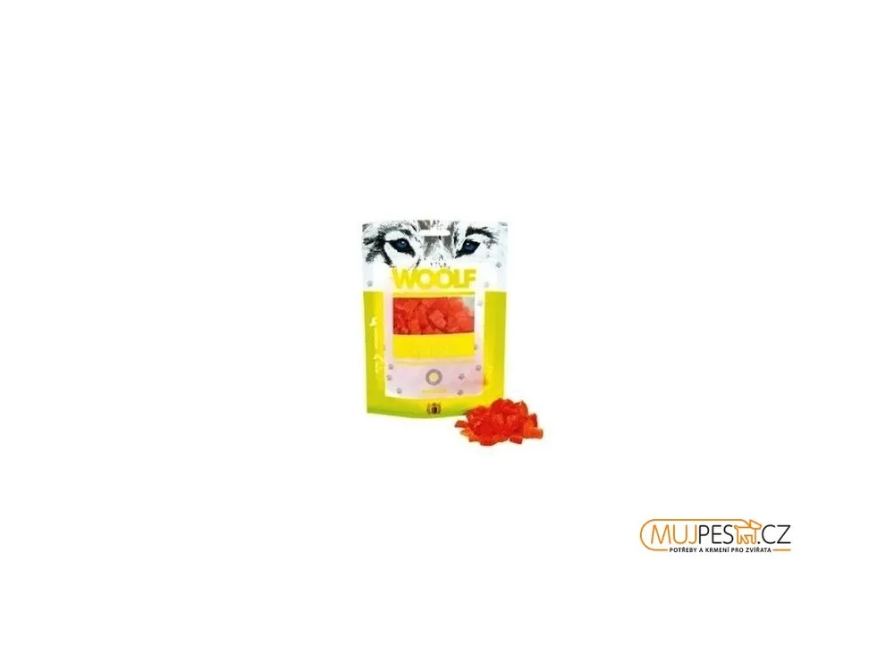 Bezpečná Platba WOOLF pochoutka chicken chunkies 100g