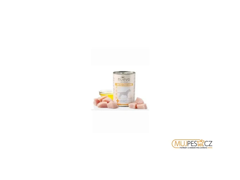 Ihned K Objednání Nuevo pes Sensitive Kuřecí Monoprotein konz. 400g