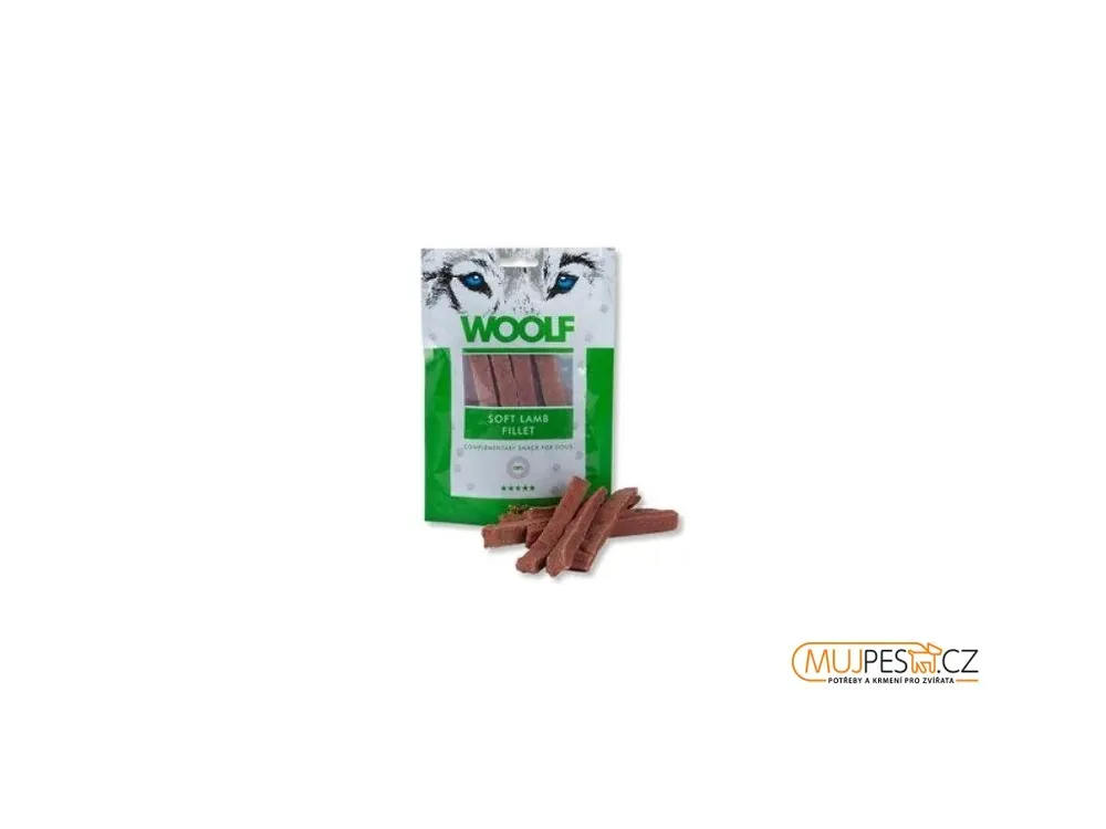 Autentický WOOLF pochoutka soft lamb fillet 100g