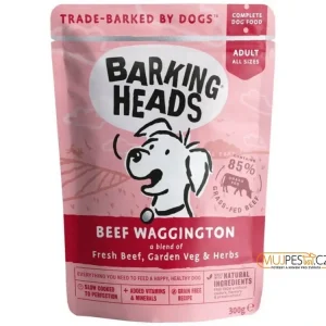 BARKING HEADS Beef Waggington kapsička 300g Nejprodávanější
