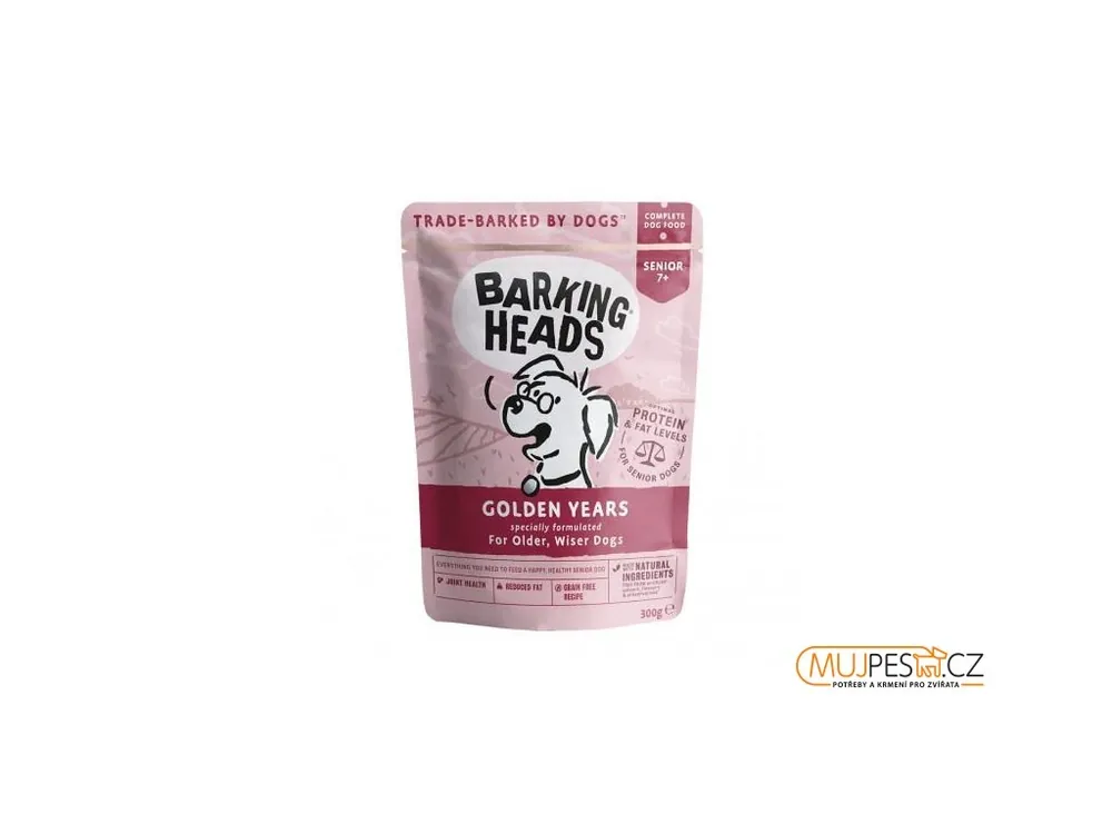 Akční Nabídka BARKING HEADS Golden Years kapsička NEW 300g
