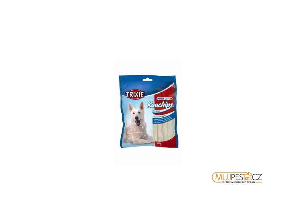 Dentafun Žvýkací plátky s řasou pro psy 100g TR Výprodej