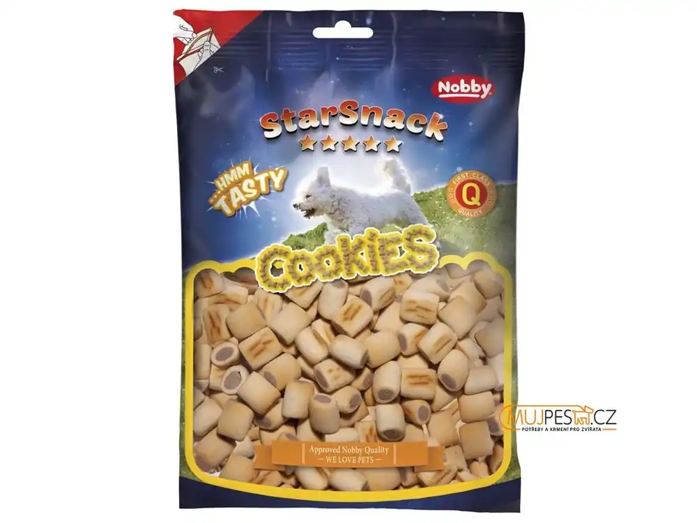 Výhodná Nabídka Nobby Starsnack Cookies Duo Maxi Pečené Pamlsky 500G