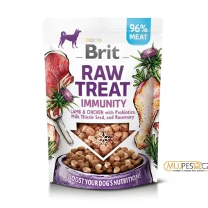 Značkový Brit Raw Treat Dog Immunity, Lamb&Chicken 40g