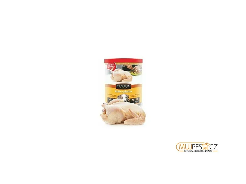 TOPSTEIN Kuře v plechu 800g Novinka