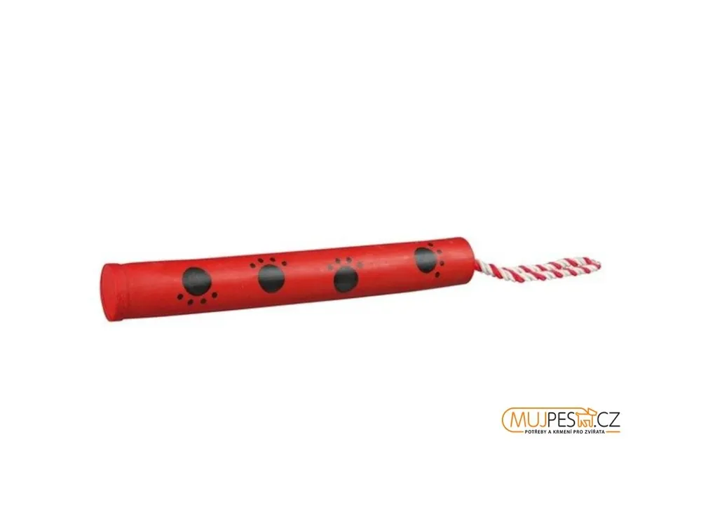 Kousací Dynamit S Poutkem, Tvrdá Guma 3 Cm/25 Cm Hit Sezóny