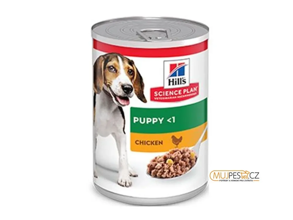Nejprodávanější Hill‘s Can. konz. SP Puppy Chicken 370g