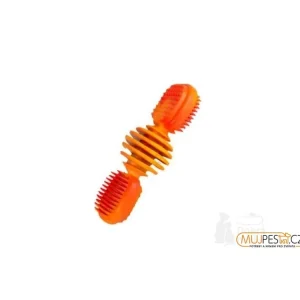 Cenový Hit Hračka pes Kartáč Dentální Vanil. 14 cm SP