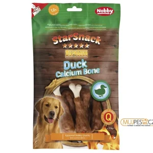 Vysoce Kvalitní Nobby Starsnack Calcium Kalciová Kost S Kachnou 113G