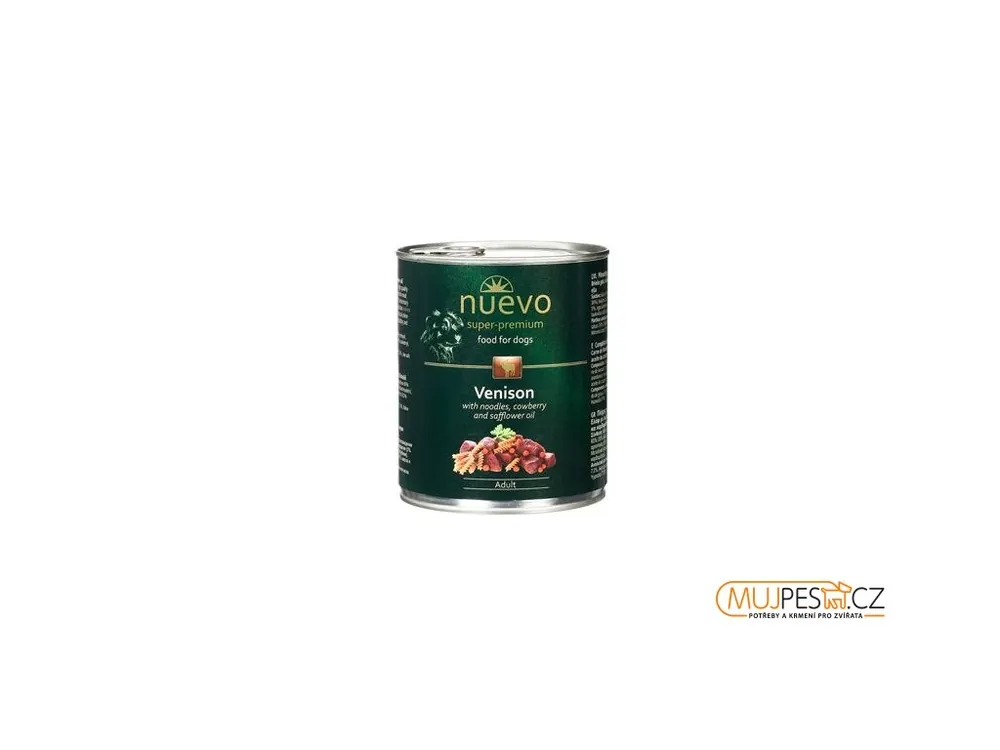 Nuevo pes adult Zvěřinové menu konz. 800g Expresní Doručení