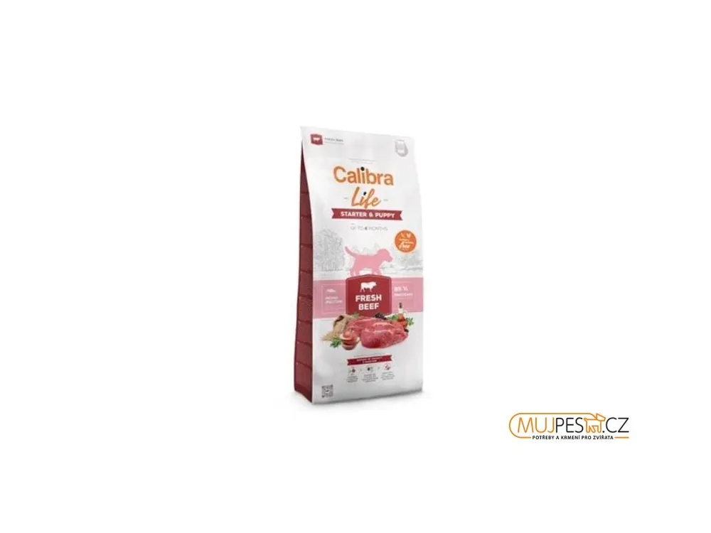 Novinka Calibra Dog Life Starter&Puppy Fresh Beef