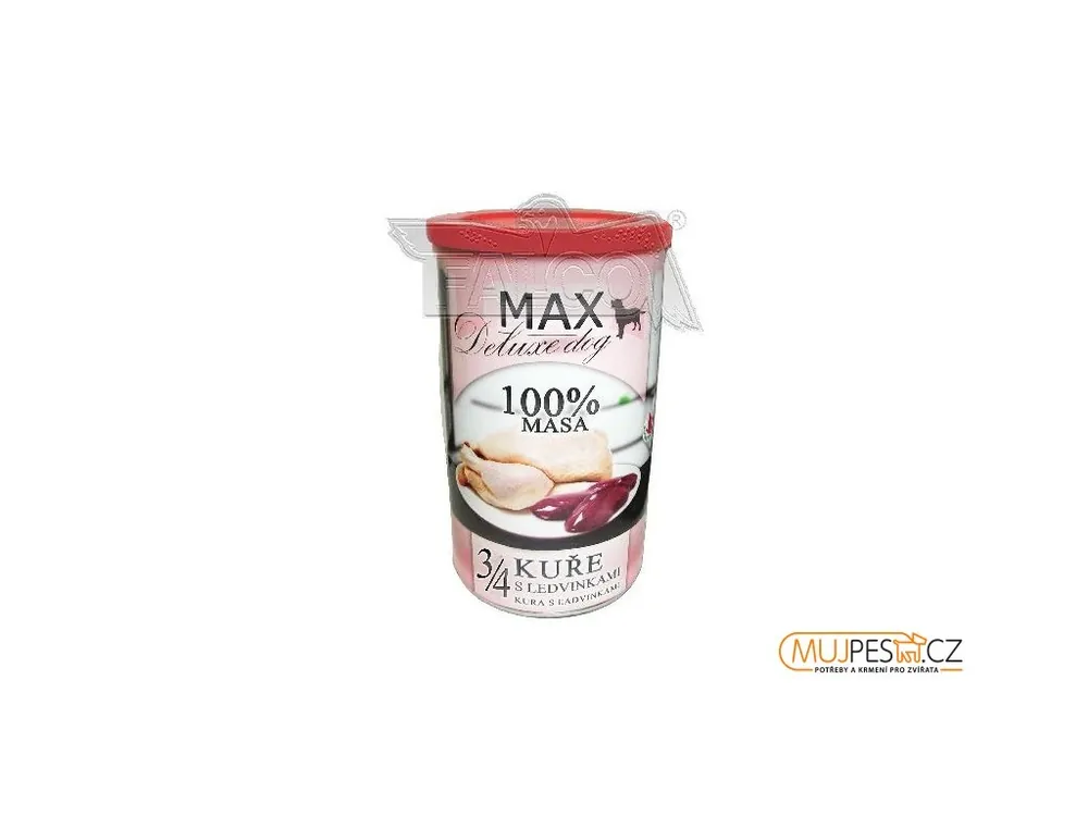 Akční Cena MAX deluxe 3/4 kuře + ledvinky 1200g