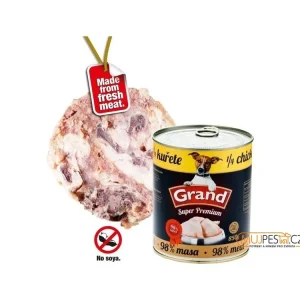 GRAND konz. pes Extra s 1/4 kuřete 850g Bezpečná Platba