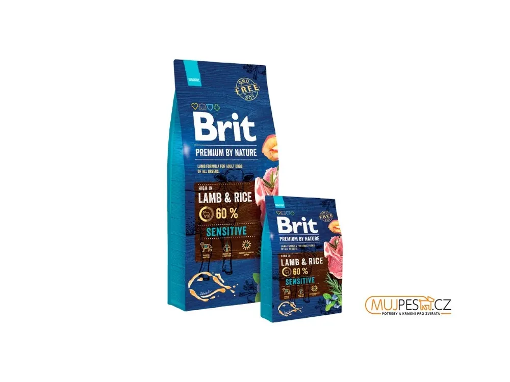 Brit Premium By Nature Dog Sensitive Lamb Dokud Zásoby Vydrží
