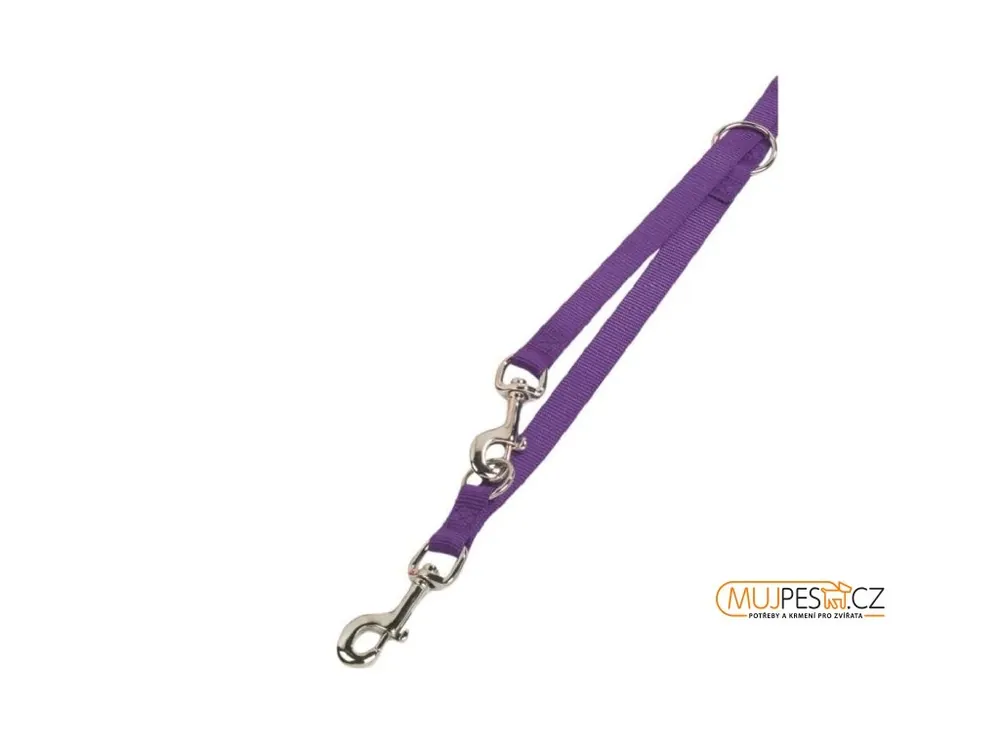 Nobby Classic Vodítko Nylon 200Cm / 25Mm Fialová Speciální Cena