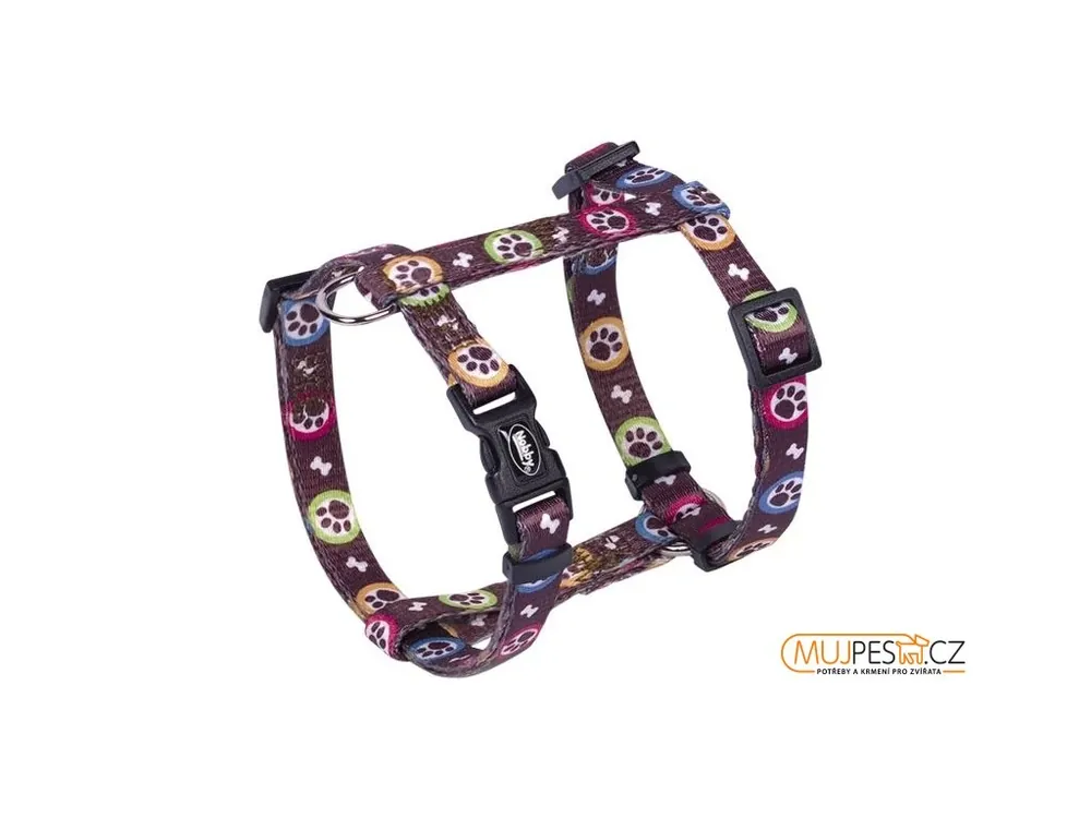 Super Cena Nobby postroj PAW 20-35 cm černá