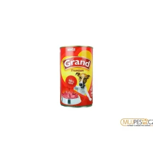 GRAND konz. pes hovězí 1300g Tovární Cena