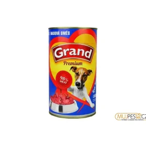 Hit Sezóny GRAND konz. pes masová směs 1300g