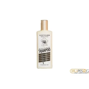 Gottlieb Pudel šampon 300ml-pro bílé pudly s makadam. olejem Expresní Doručení