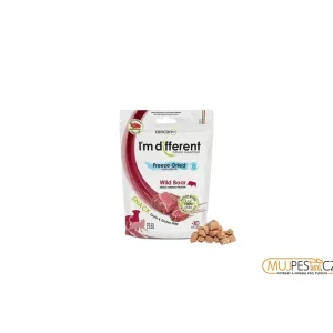 I´M DIFFERENT SNACK divočák - mrazem sušený pamlsek, 40 g Ověřený