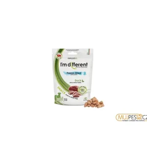 Víkendová Akce I´M DIFFERENT SNACK kachna - mrazem sušený pamlsek, 40 g