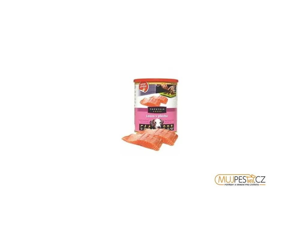 Levný TOPSTEIN Losos v plechu 800g