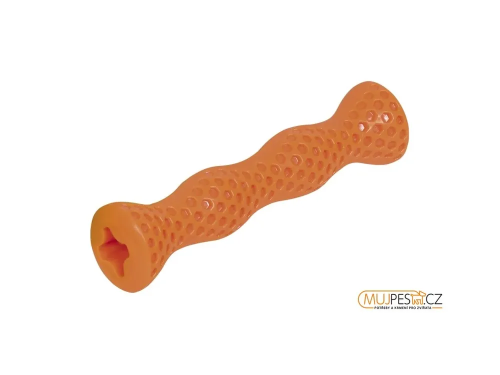 Koupit Online Nobby Hračka Pro Psy Termoplastická Guma Vlnka Oranžová 17,5Cm