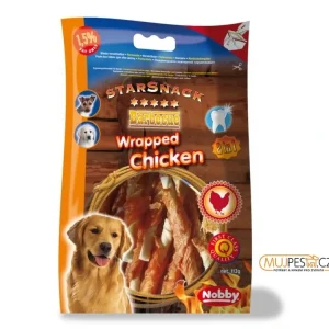 Akční Cena Nobby Starsnack Barbecue Wrapped Buvolí Tyčinka S Kuřetem 113G
