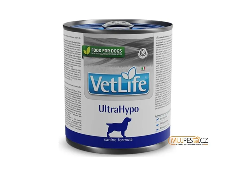Vet Life Natural Canine konz. UltraHypo 300 g Top Prodej