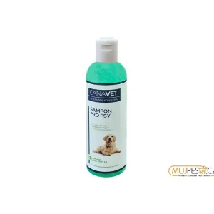 Víkendová Akce CANAVET šampon pro psy s antipar.přísadou Canabis CC 250ml