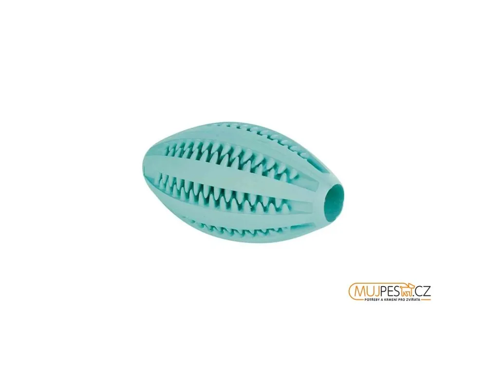 DENTAfun RUGBY míč s mátou 11cm TRIXIE Rychlé Dodání