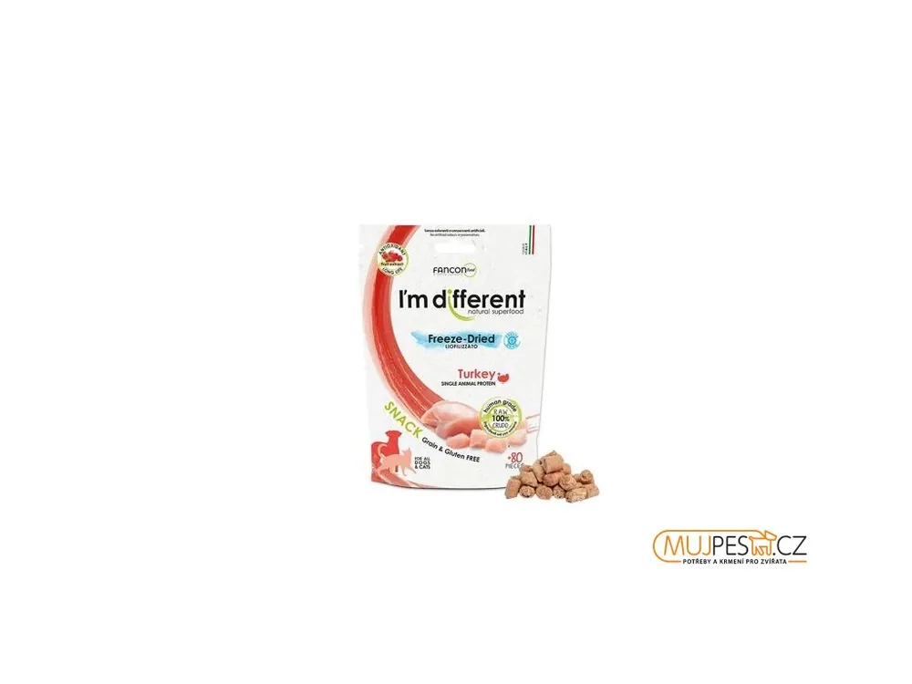 I´M DIFFERENT SNACK krůta - mrazem sušený pamlsek, 40 g Koupit Online