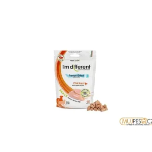 Časově Omezené I´M DIFFERENT SNACK kuře - mrazem sušený pamlsek, 40 g