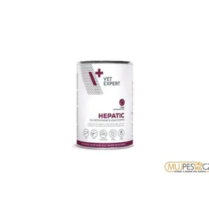 Cenový Hit VetExpert VD 4T Hepatic Dog konzerva + Meth 400g