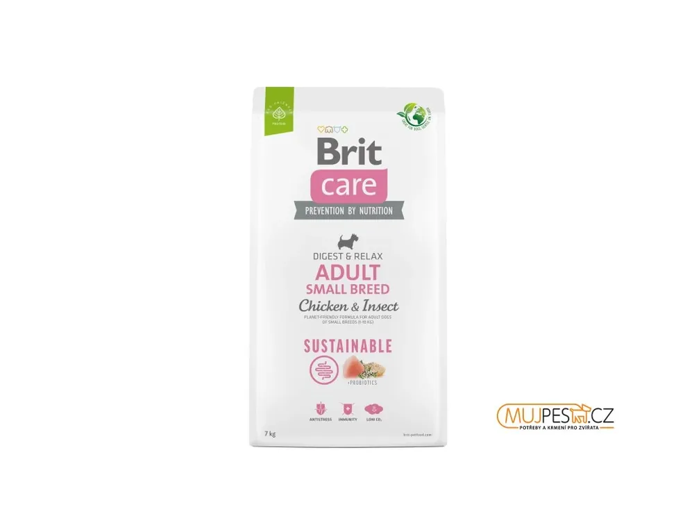 Brit Care Dog Sustainable Adult Small Breed Akce