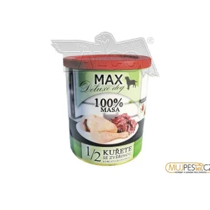 Přímo Od Výrobce MAX deluxe 3/4 KUŘETE se zvěřinou 1200g