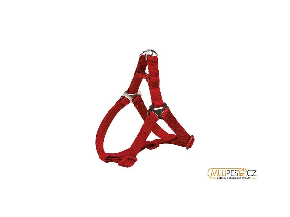 Postroj PREMIUM 30-40cm/10mm (XS-S), červený Super Cena