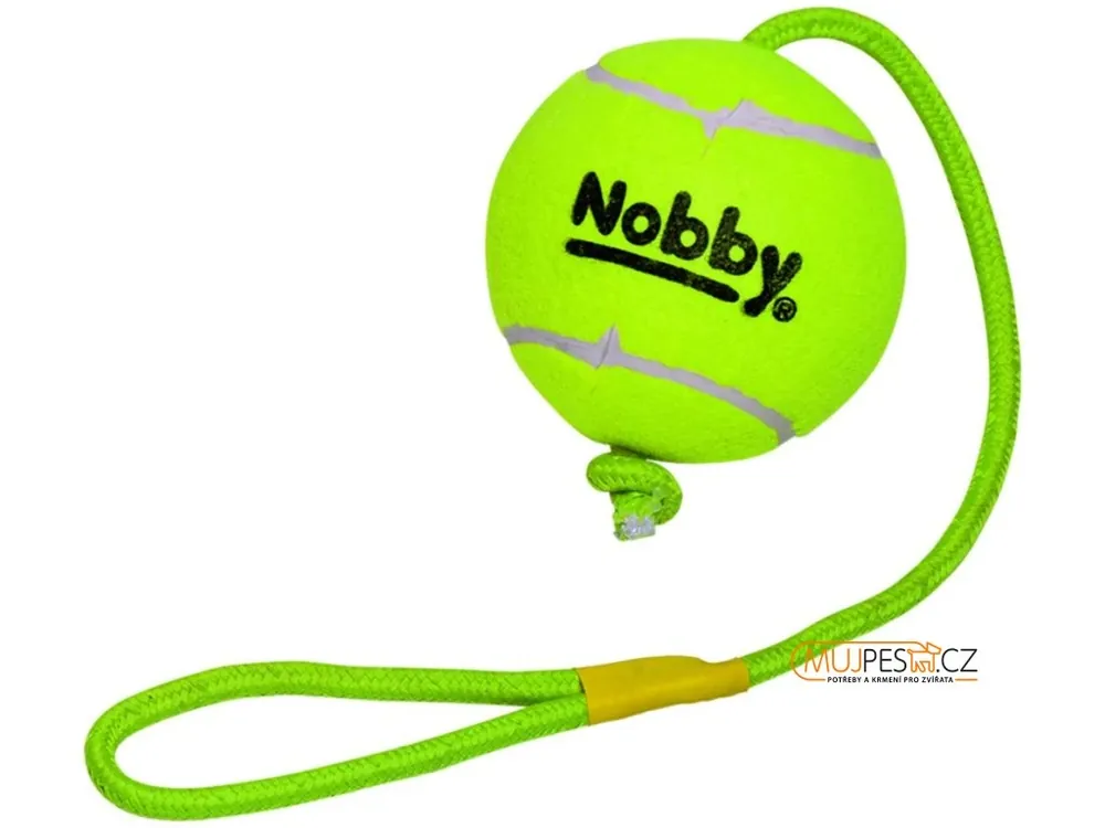 Nobby Hračka Tenisový Míček Xxl 12,5Cm S Lanem 70Cm Akční Nabídka
