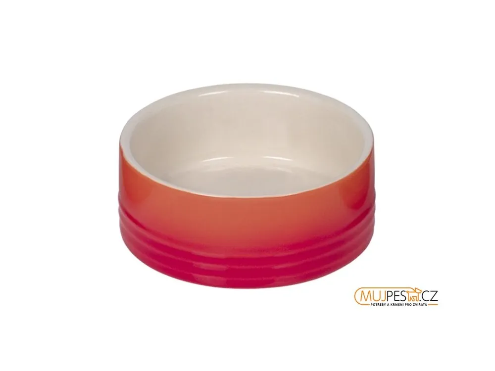 Akční Cena Nobby keramická miska GRADIENT oranžová 12,0 x 4,5 cm / 0,25 l