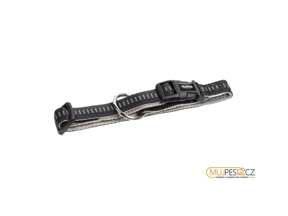 Nobby Soft Grip Obojek 40-55Cm / 25Mm Černá Víkendová Akce